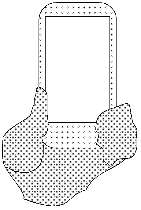 Method and device for controlling application interface through dragging gesture