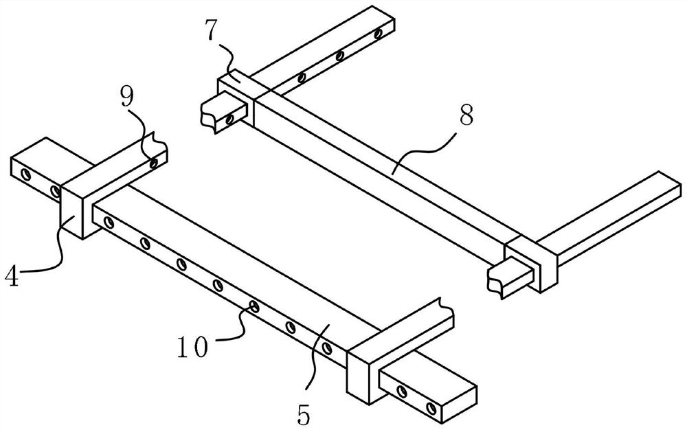 Connecting and locking device of building formwork