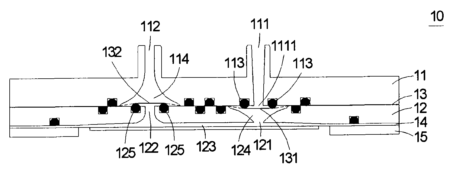 Fluid conveying device