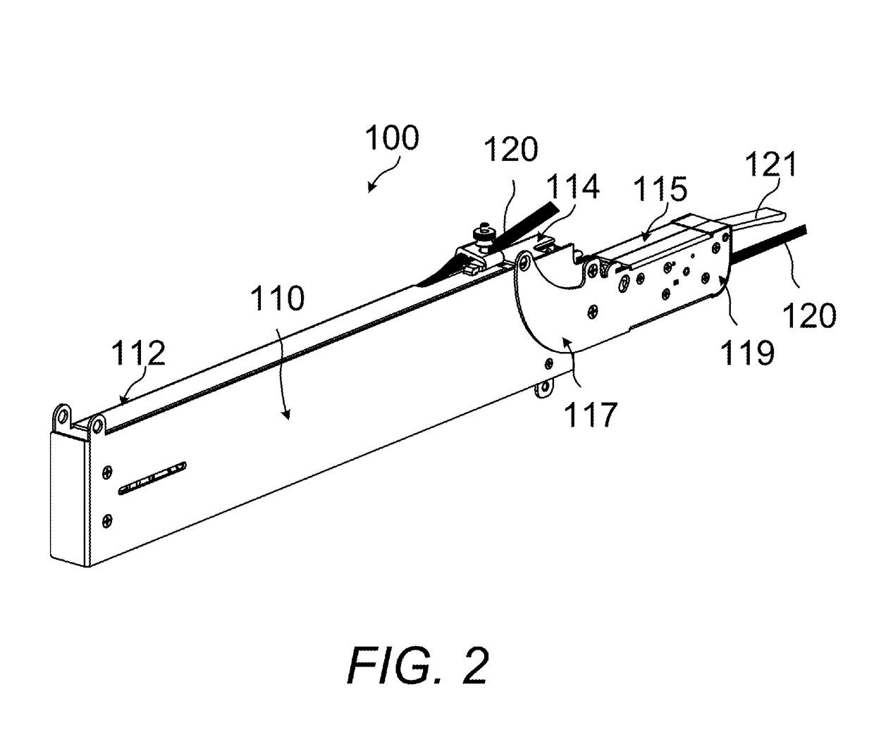 Cable cord retractor