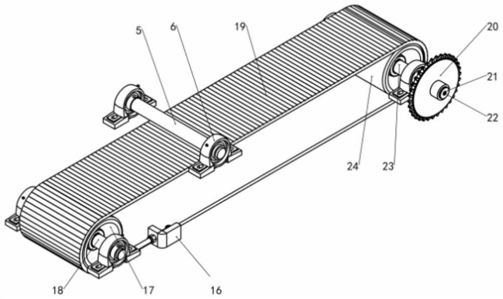 A device for slicing rhizome Chinese medicinal materials