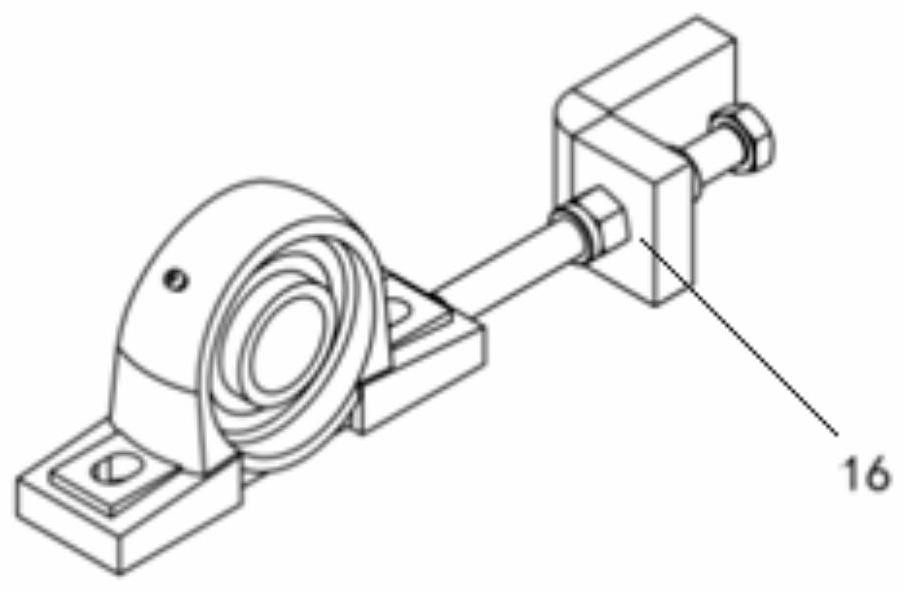 A device for slicing rhizome Chinese medicinal materials