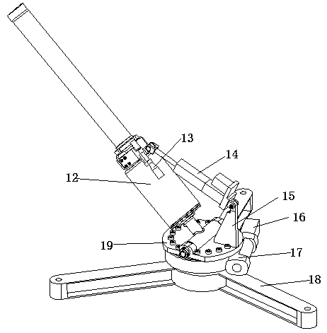 Pneumatic fire extinguishing gun system