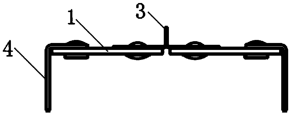 Capacitor and explosion-proof structure thereof