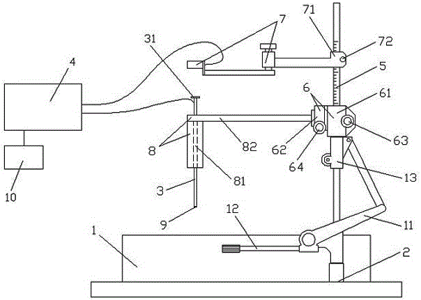 Spinal cord injury impactor precise in positioning and adjustable in strike force