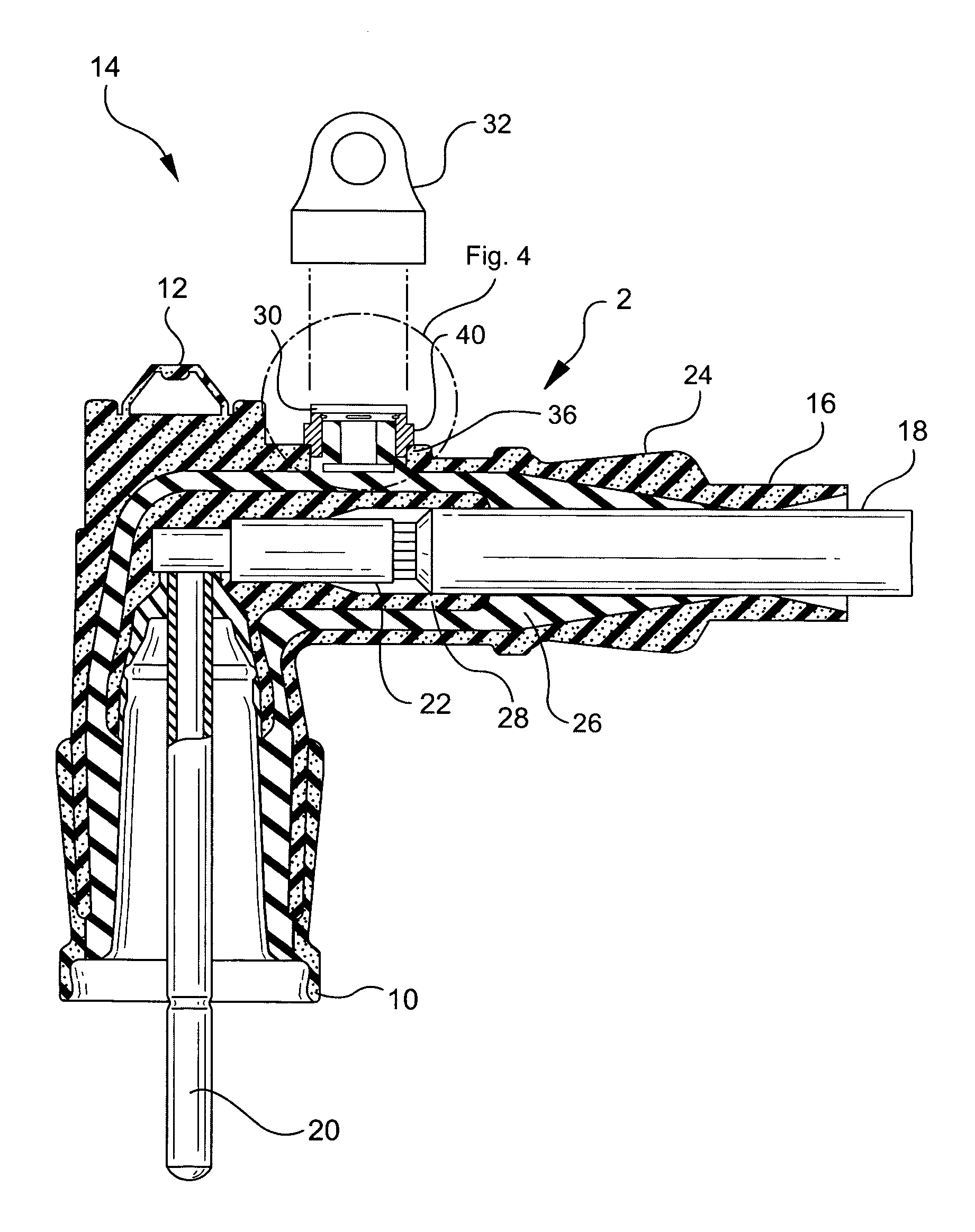 Method for forming an electrical connector with voltage detection point insulation shield