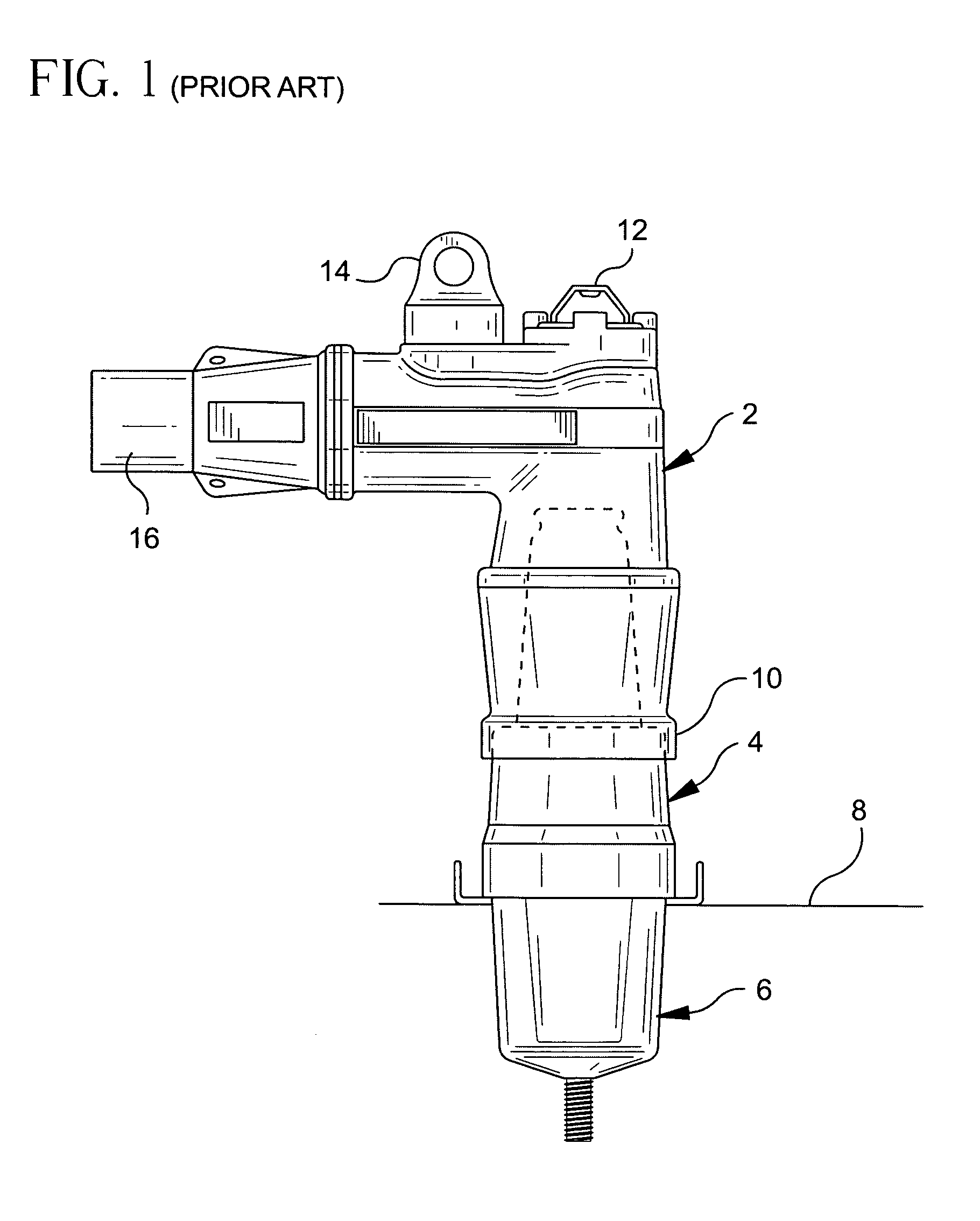 Method for forming an electrical connector with voltage detection point insulation shield