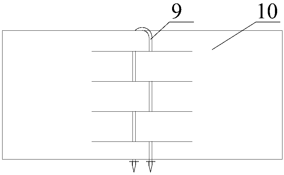 High-strength anti-crack asphalt pavement structure and construction method thereof