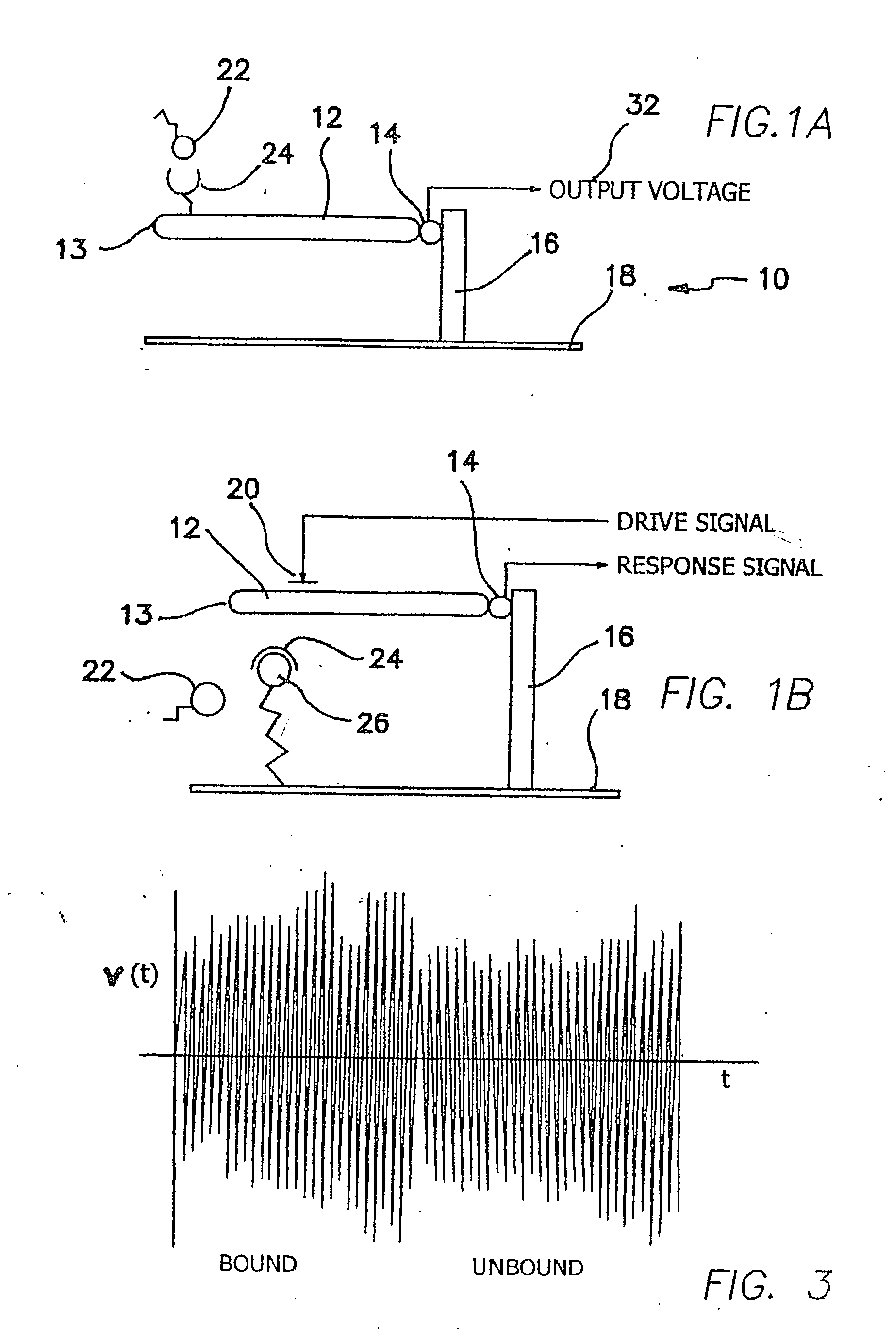 Method and apparatus for providing signal analysis of a bionems resonator or transducer