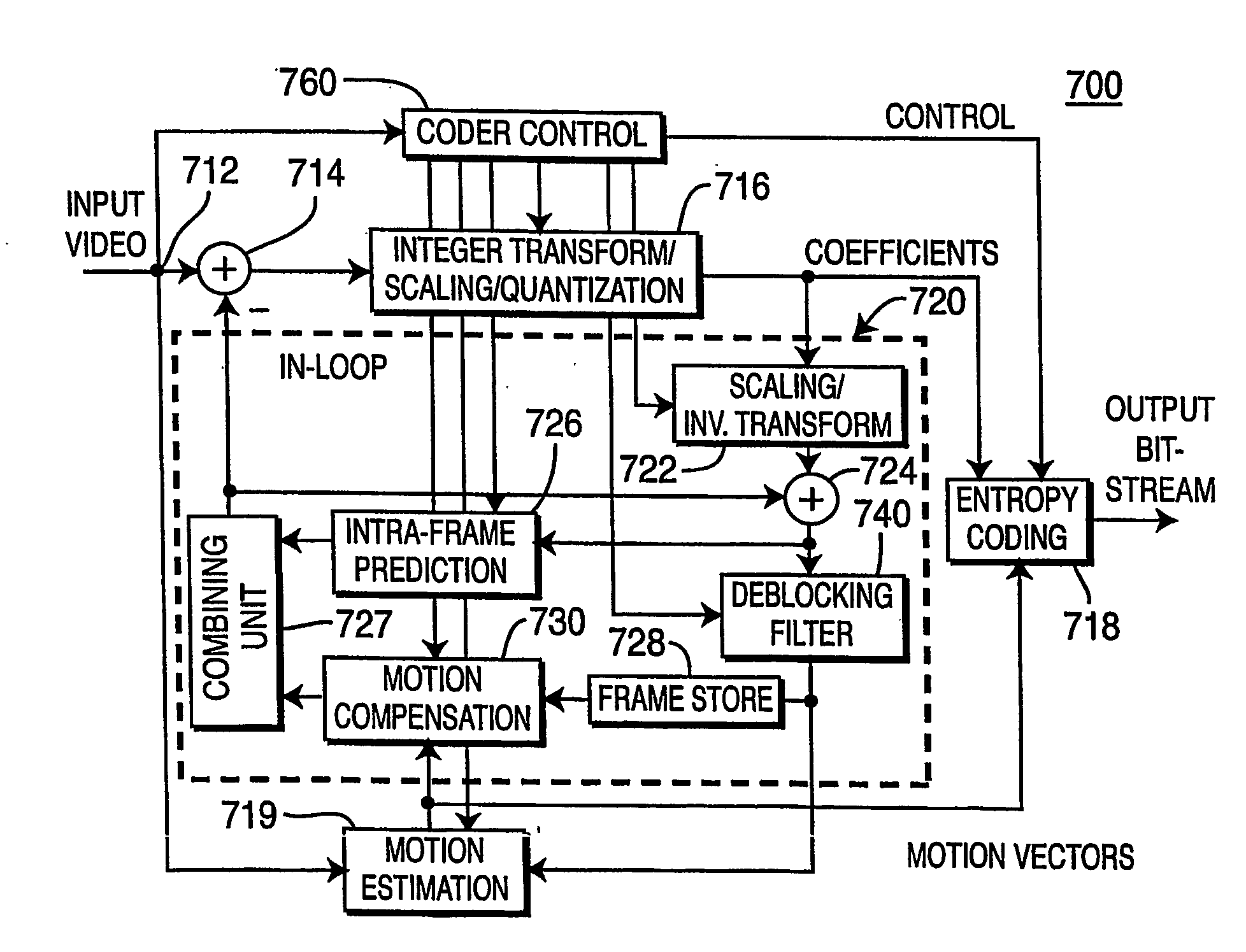 Method and apparatus for decoding hybrid intra-inter coded blocks