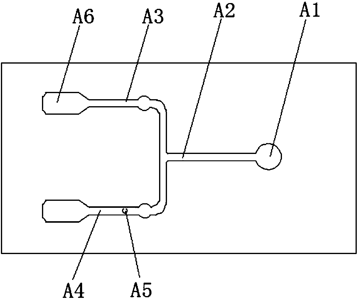 Portable blood coagulation test card