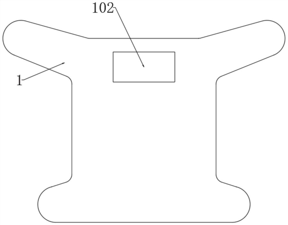 Simple and convenient electrocardio lead plaster applied to dynamic electrocardio recorder