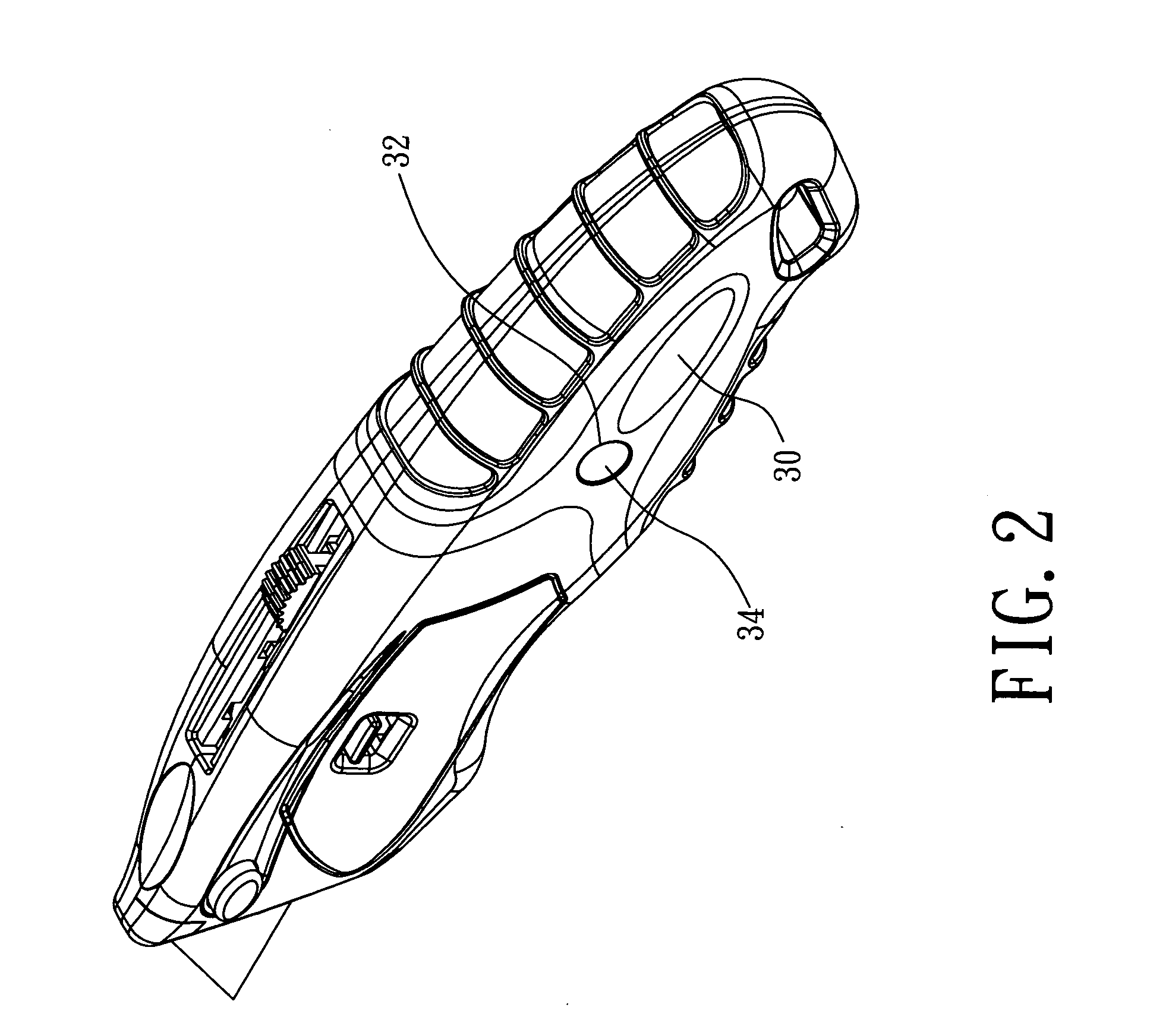 Gigantic strength type cutter knife