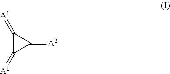 Substituted 1,2,3-Triylidenetris(cyanomethanylylidene) Cyclopropanes for VTE, Electronic Devices and Semiconducting Materials Using Them