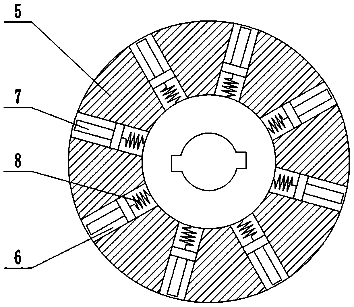 Equipment for sanding auto parts