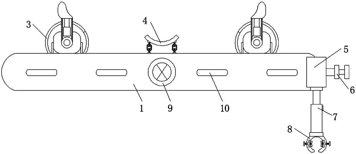 Head support device for baby hair cutting