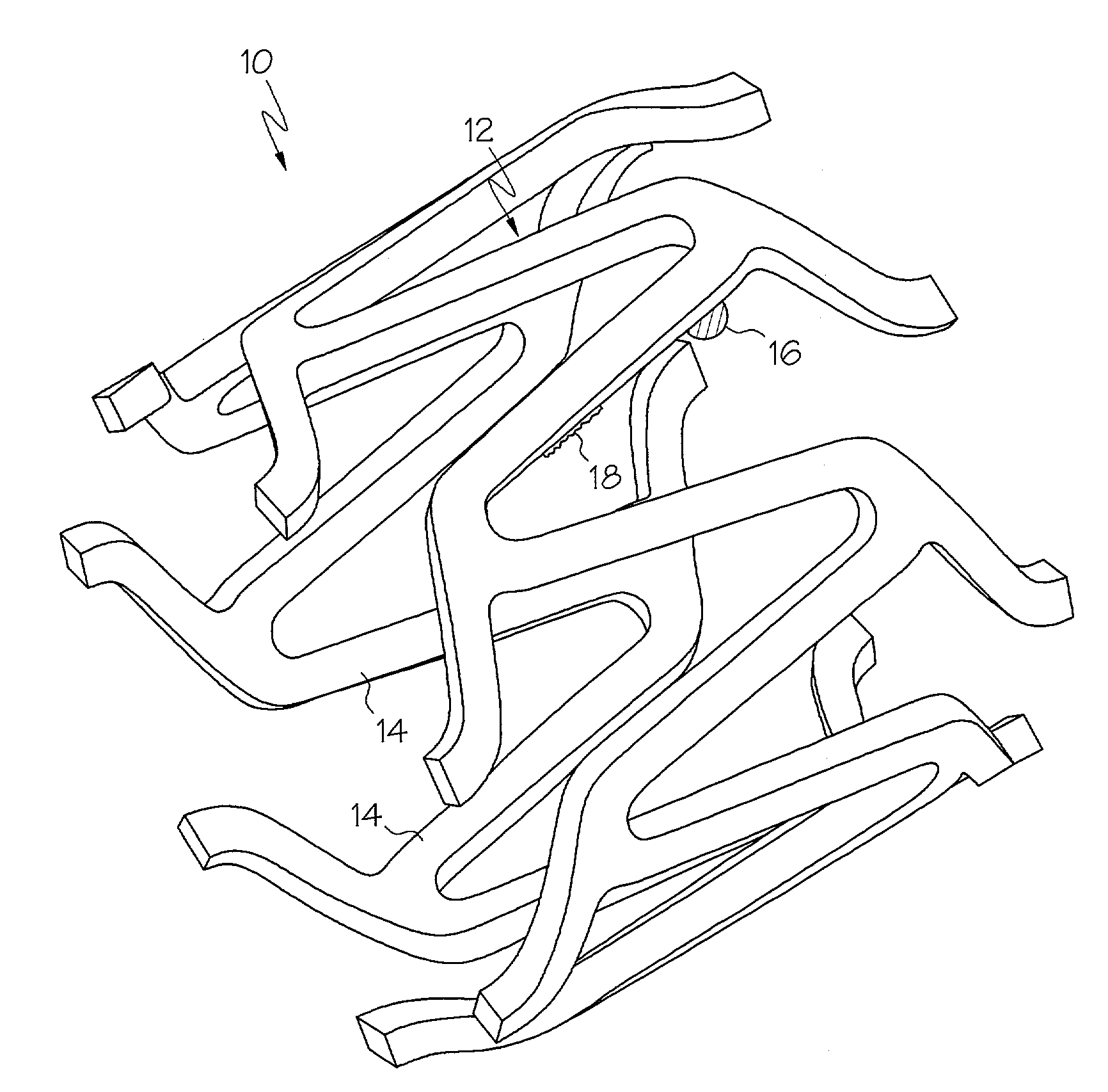 Stent bumper struts