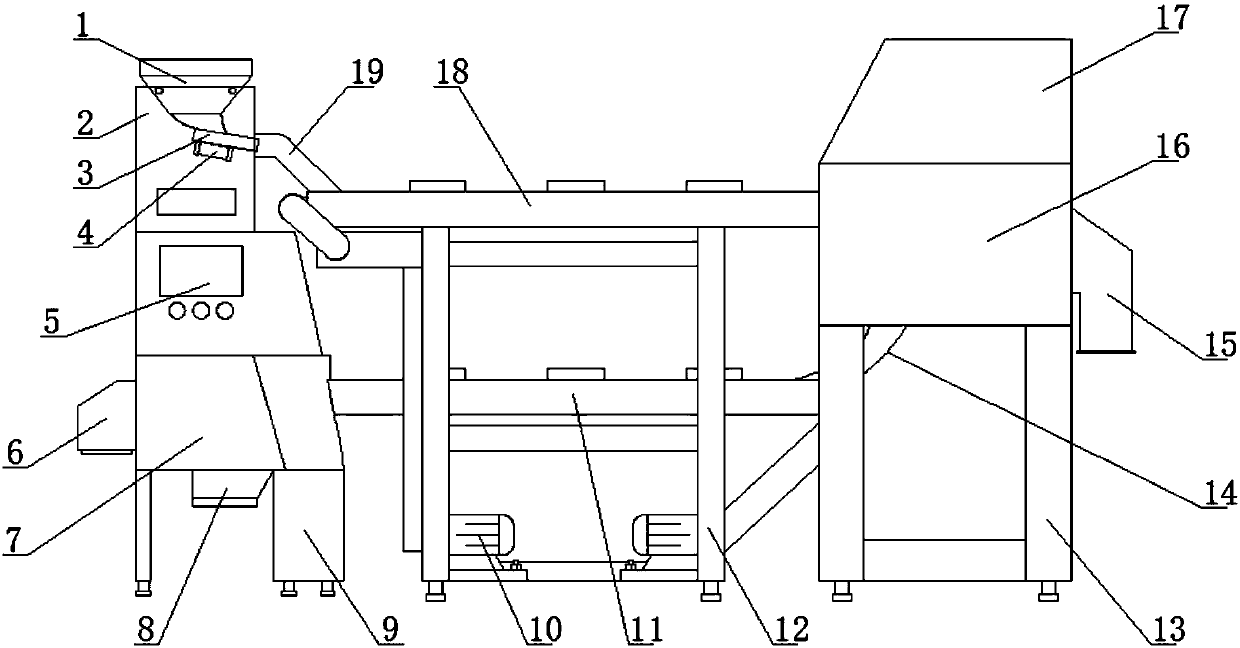 Quartzite color sorter