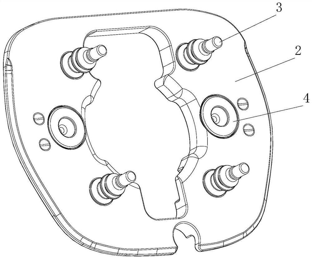 Automobile steering wheel vibration absorber