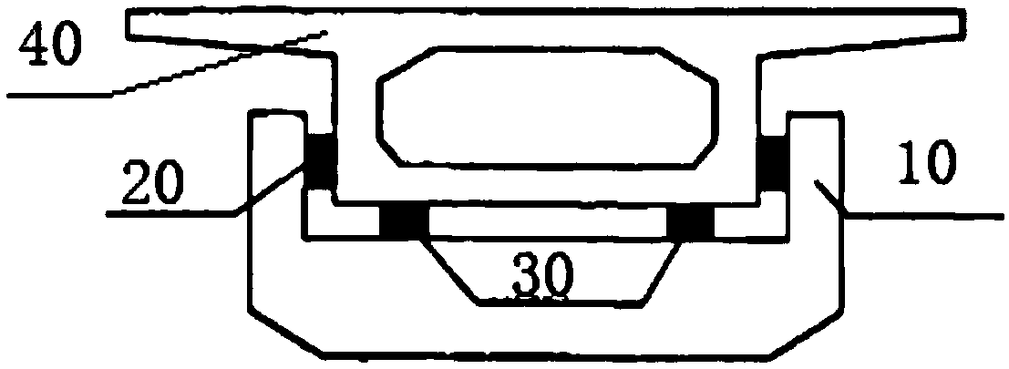 Analysis method for lateral limit support stiffness of curve beam