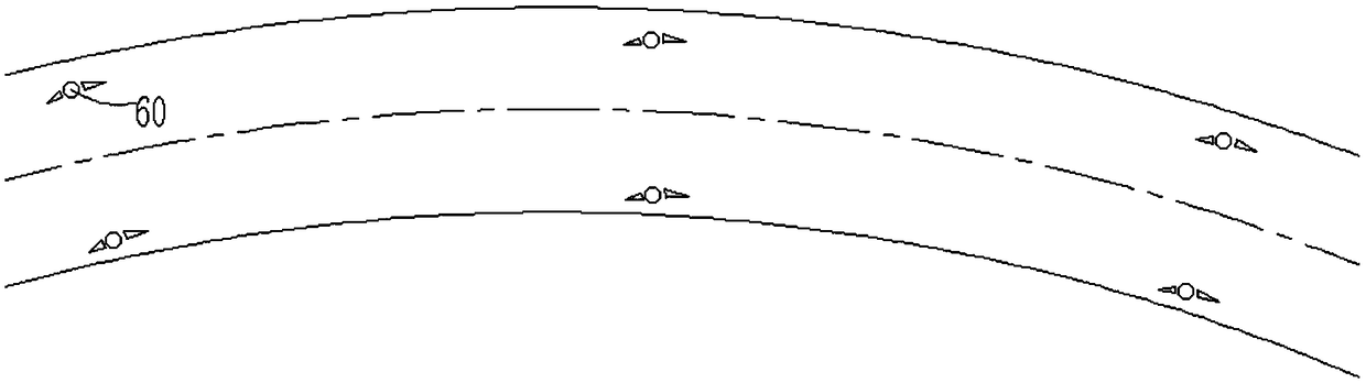 Analysis method for lateral limit support stiffness of curve beam