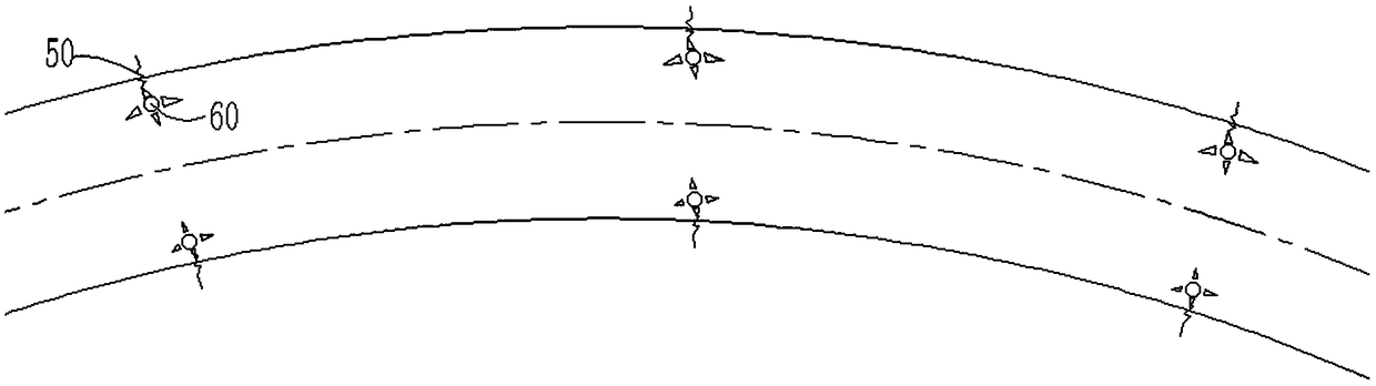 Analysis method for lateral limit support stiffness of curve beam