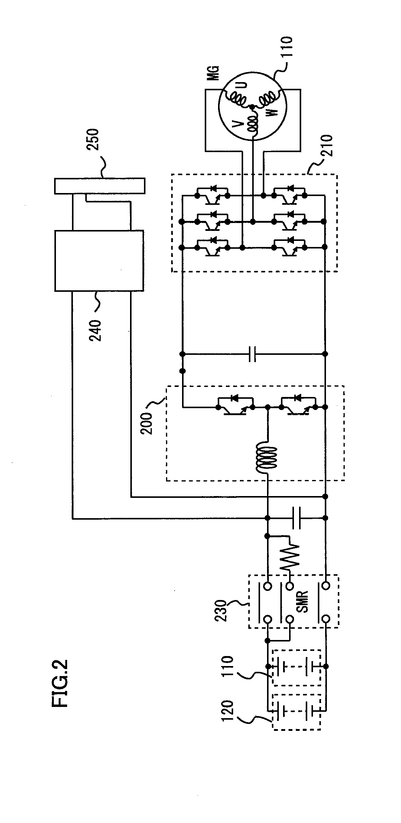 Power limiting apparatus for electric system, power limiting method for electric system and electric system