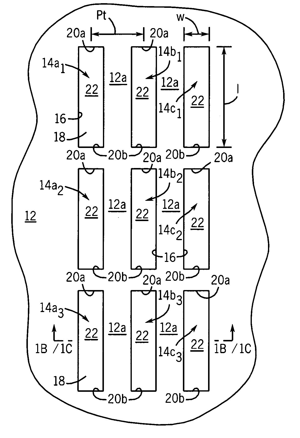 Two-dimensional arrays of holes with sub-lithographic diameters formed by block copolymer self-assembly