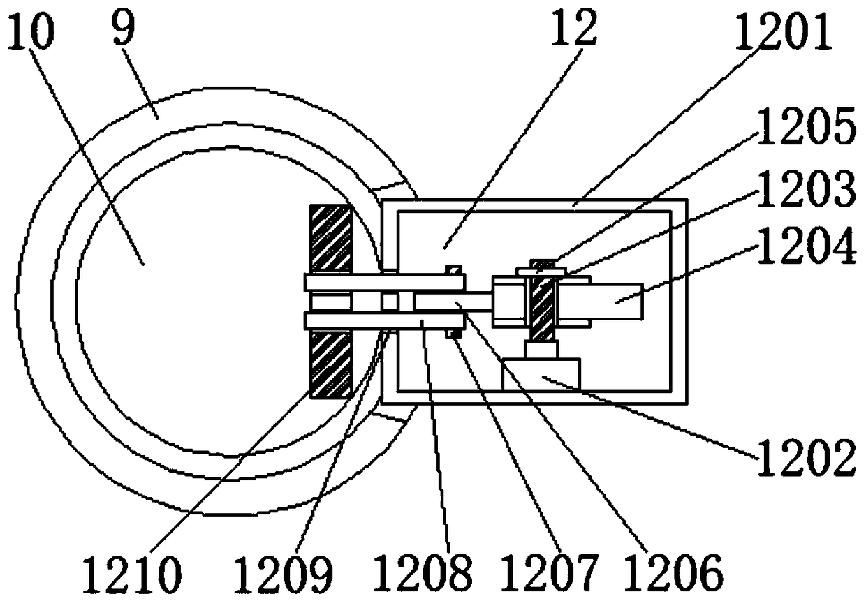 Water meter with atomization prevention function