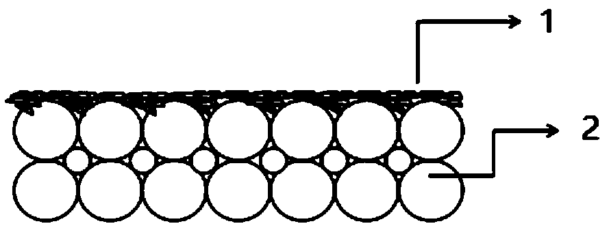 Water-permeable brick with artificial carbonized steel slag pellets as aggregates and preparation method thereof