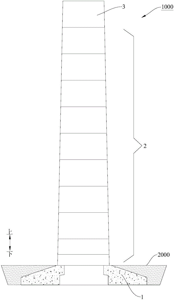 Tower drum used for wind driven generator