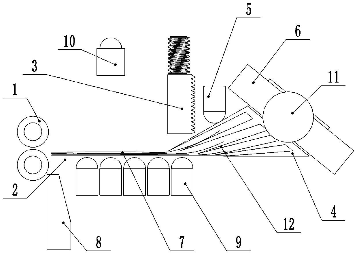 Paper feeding and positioning device for automatic stamping of cross-page seal and stamping machine using paper feeding and positioning device