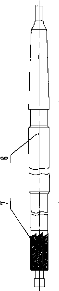 Single-disk reaming method of high-pressure rotor labyrinth disk