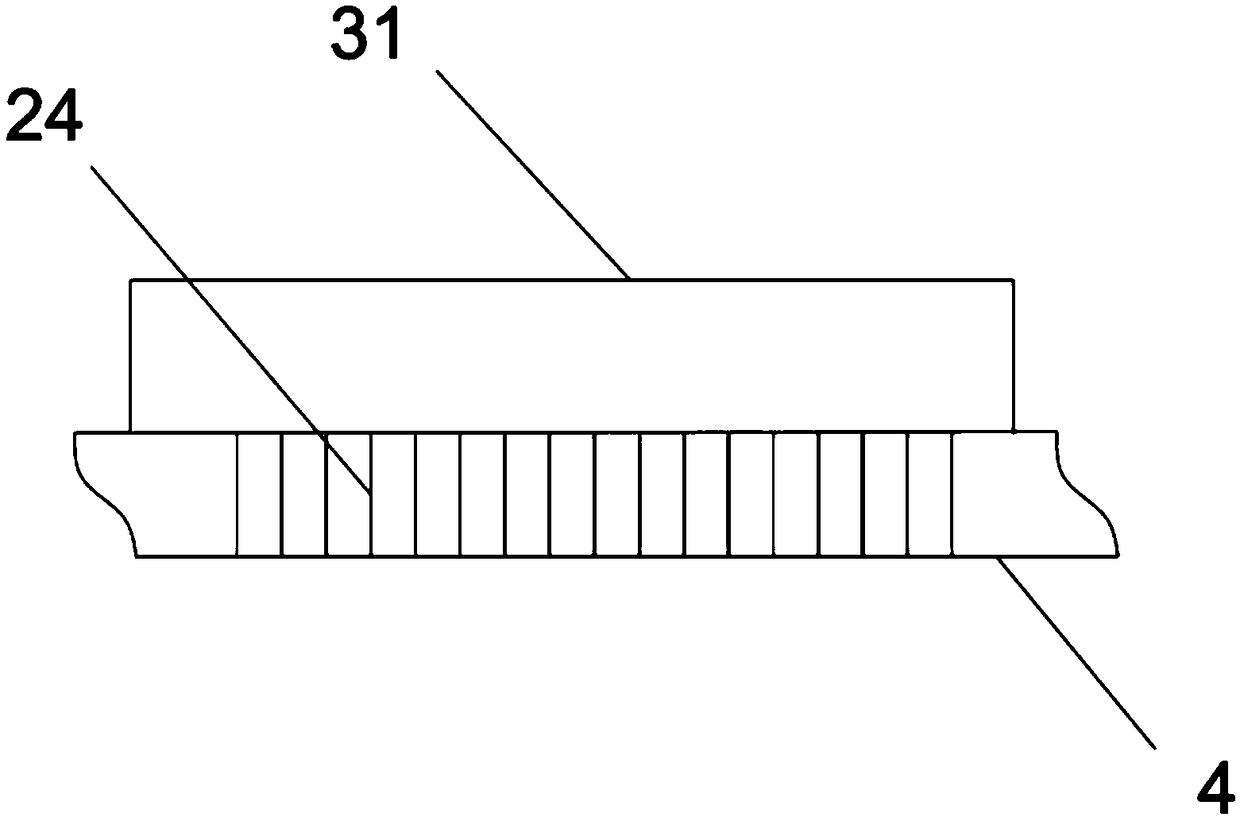 Feed putting device for fish farming