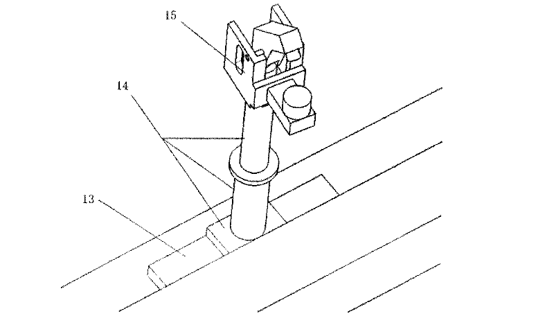 Multipoint flexible positioning method and tool for automatic drilling and riveting assembly of wallboard