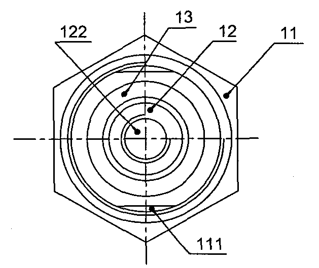 Explosion protection lead wire connector and explosion protection lamp