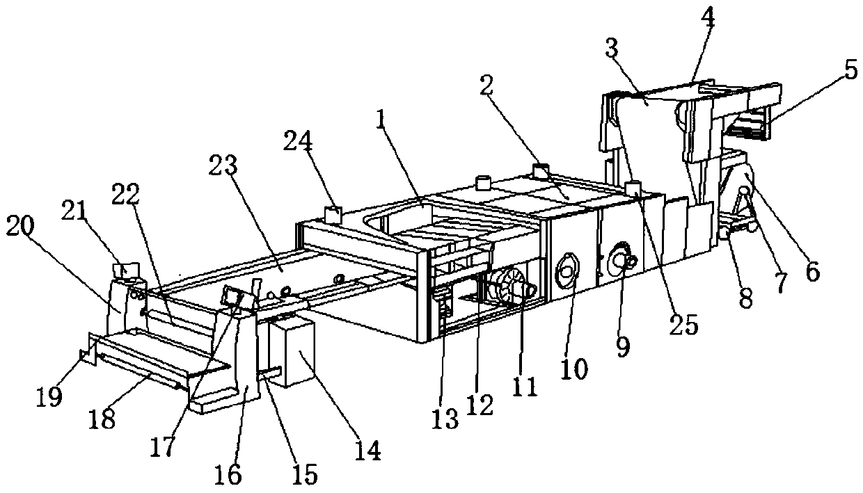 Garment printing machine and use method