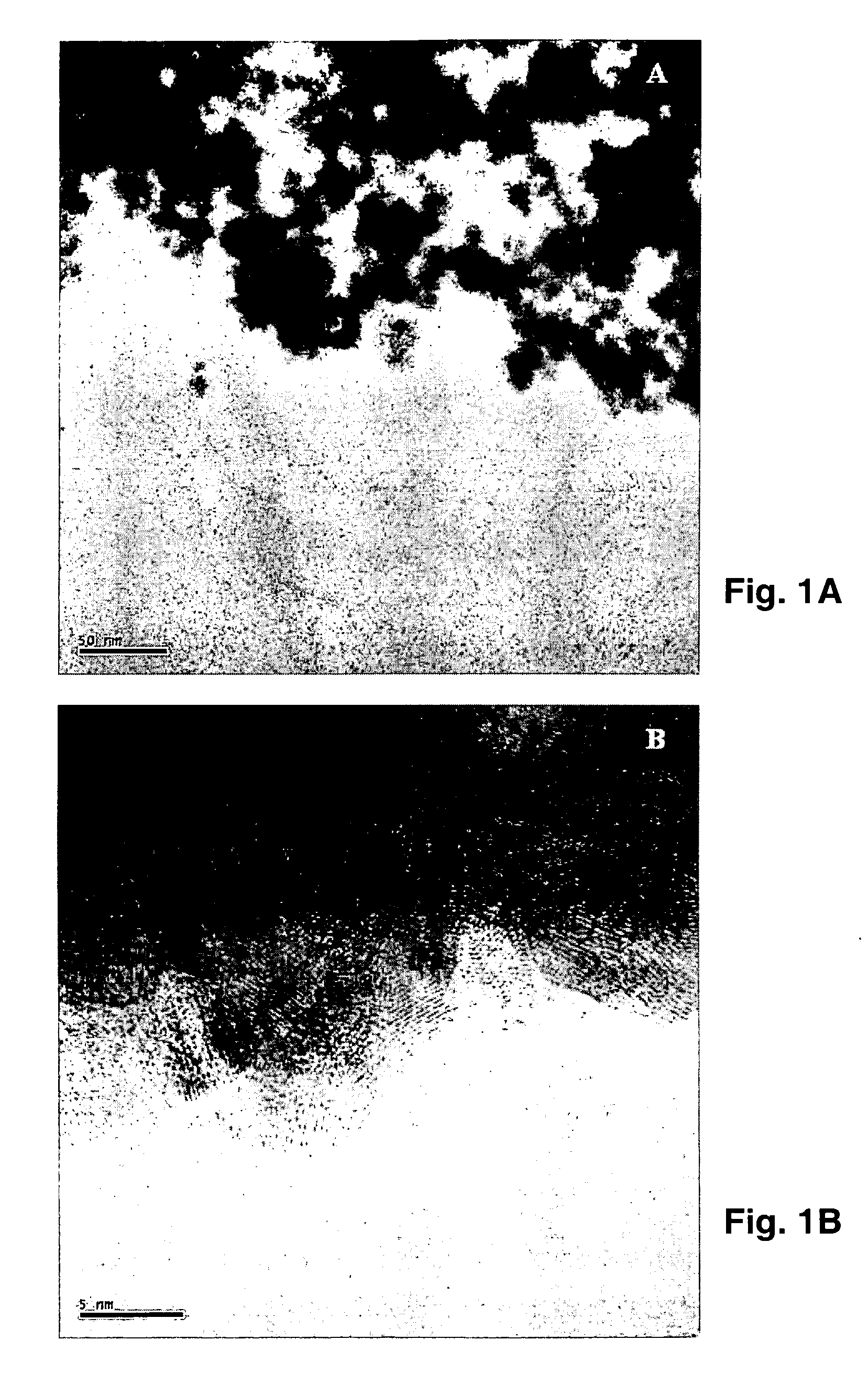 Nanoparticle colloid, method for its production and its use in the growth of carbon nanotubes