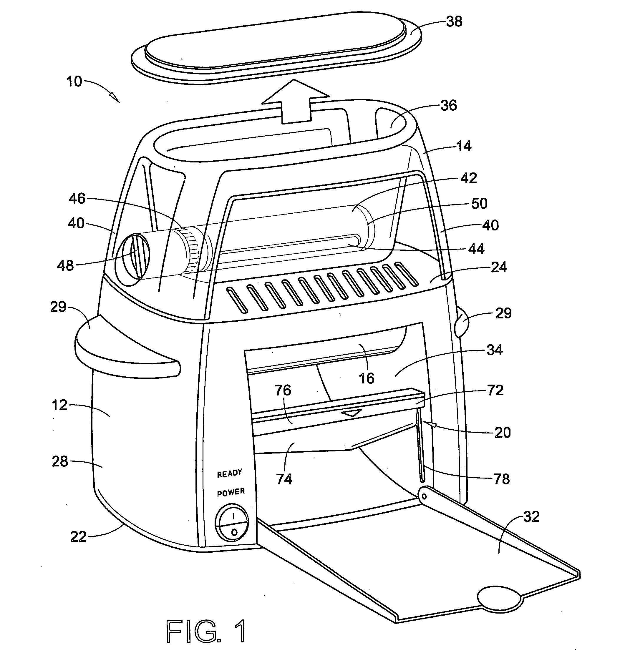 Continuous food cooker