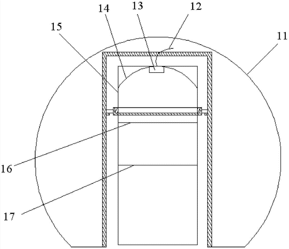 Welding spot indicating device