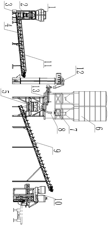 A kind of brick production line and water adding method