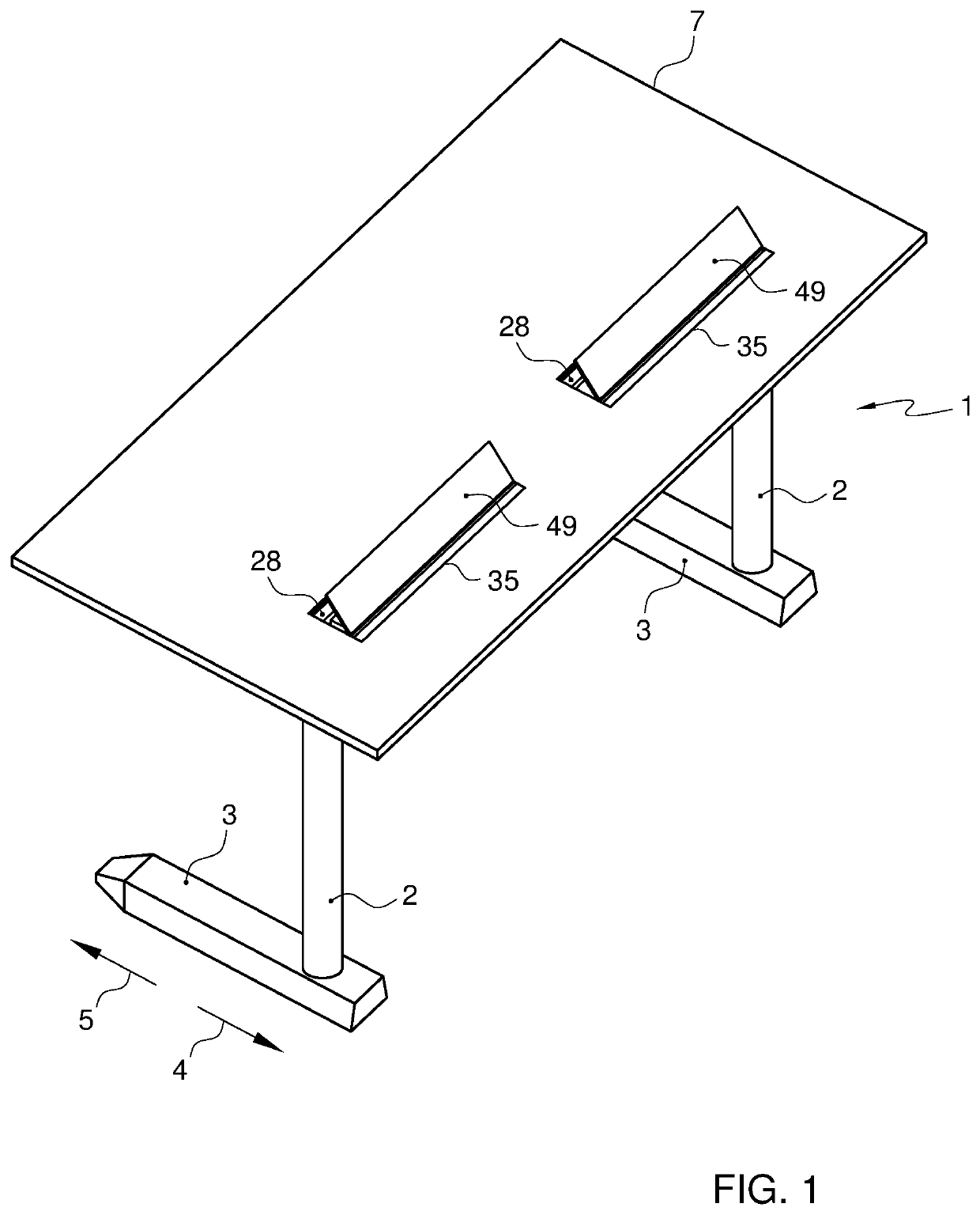 Quick assembly desk