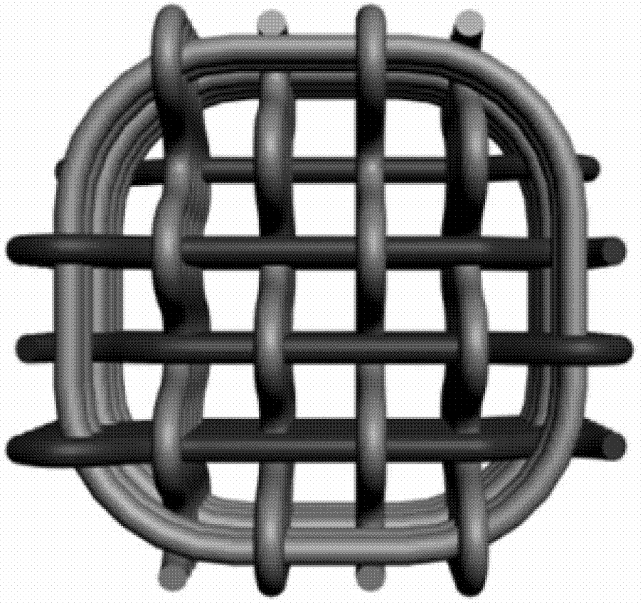 Method for profiling weaving thick top-to-thin wall capping fabric