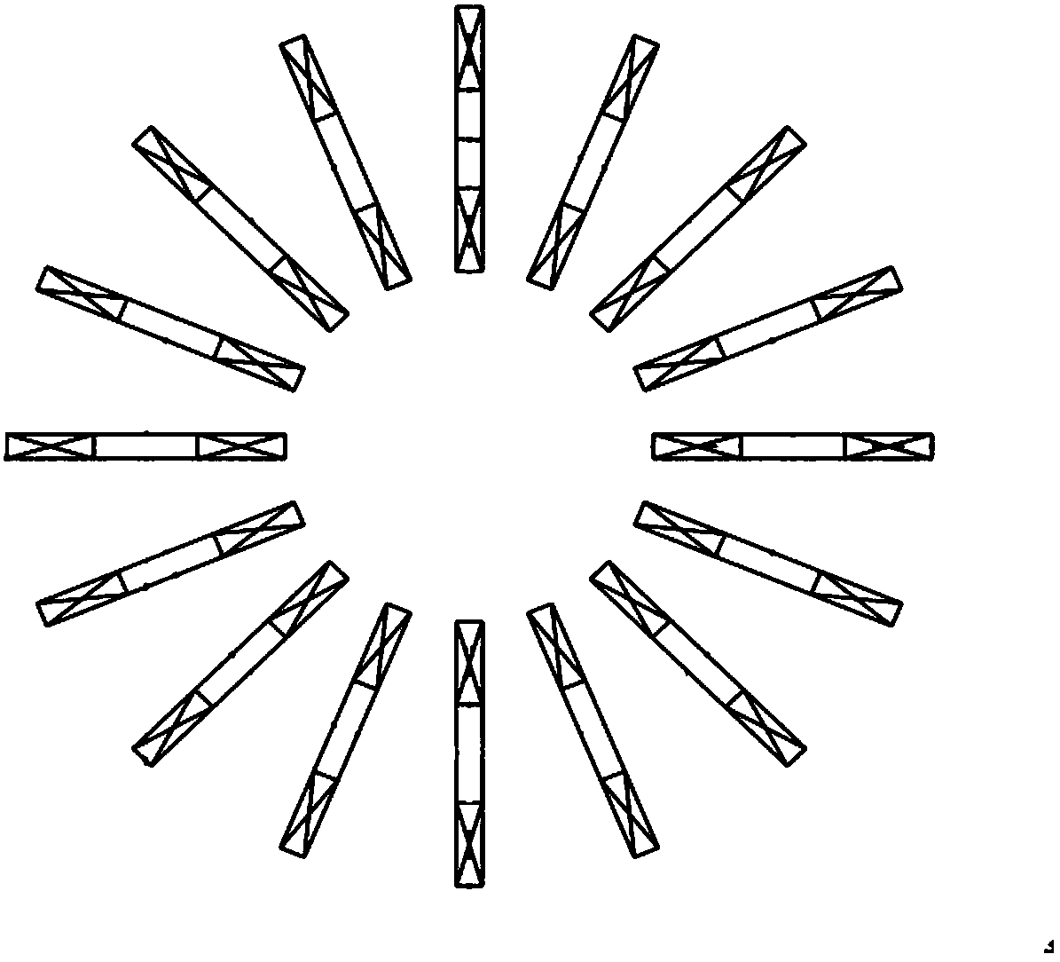 Electromagnetic optimization method and device for high-temperature superconductive annular energy-storage magnet