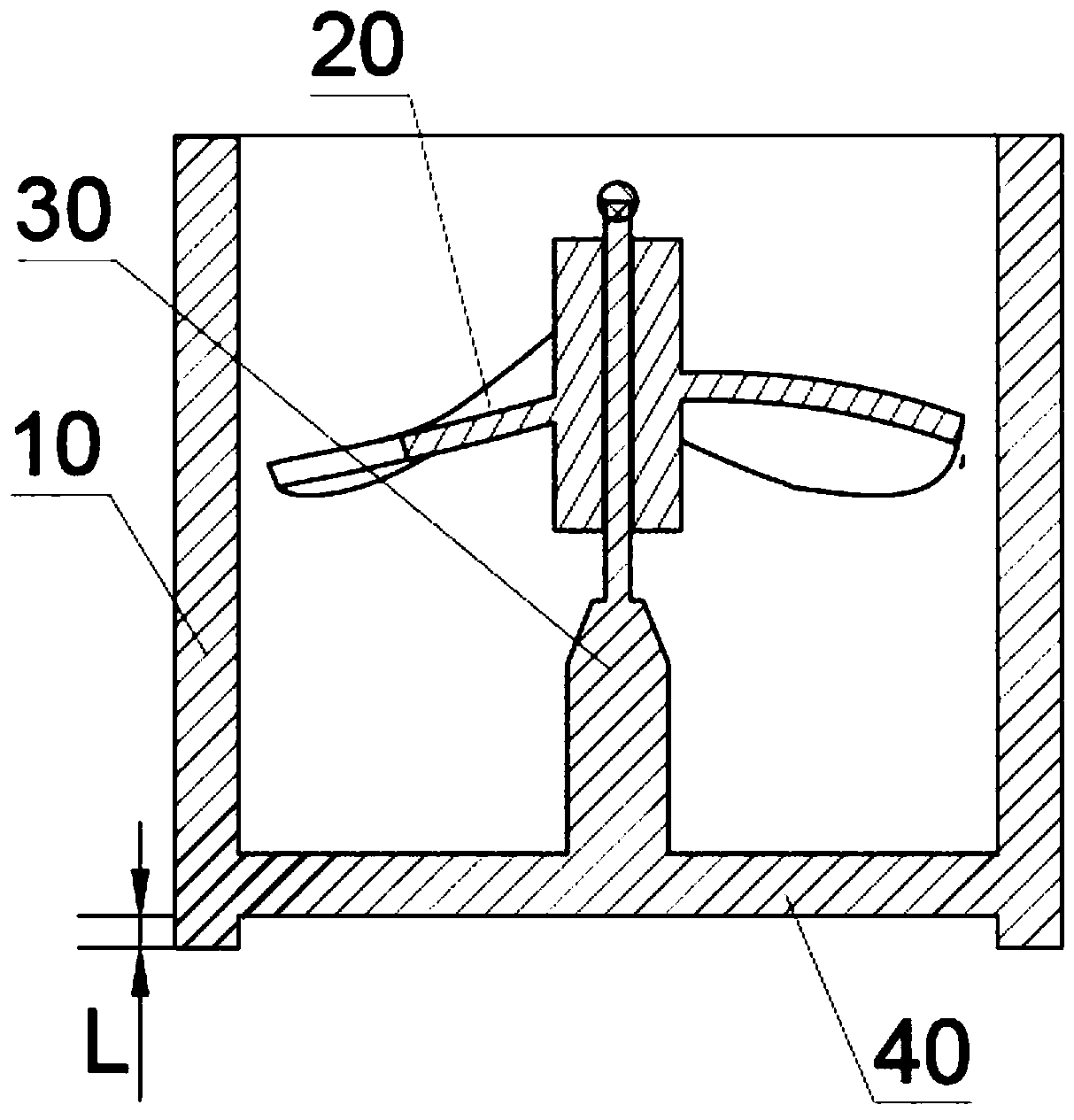 Fan structure for filter tip and cigarette