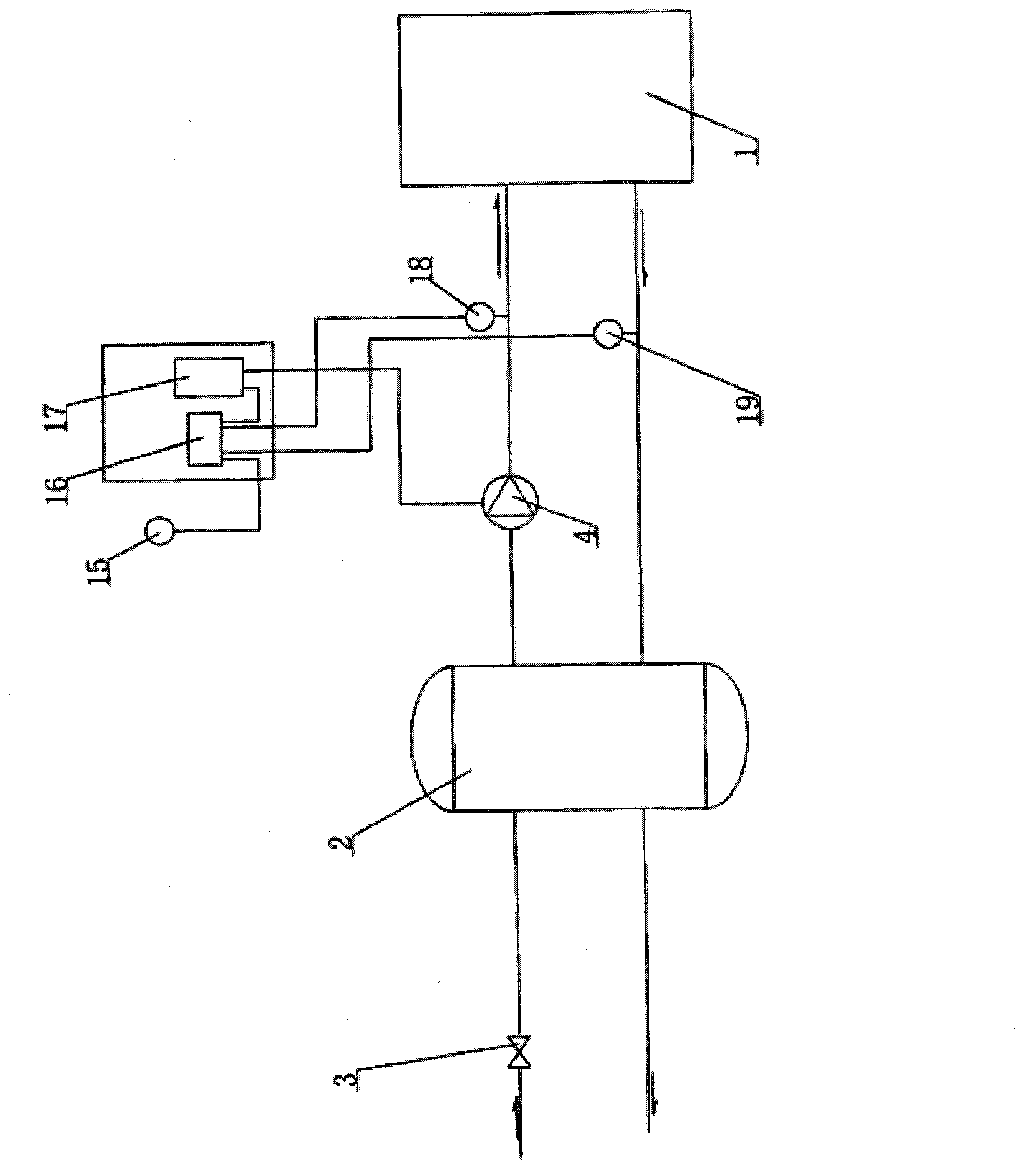 Heating system based on hot water