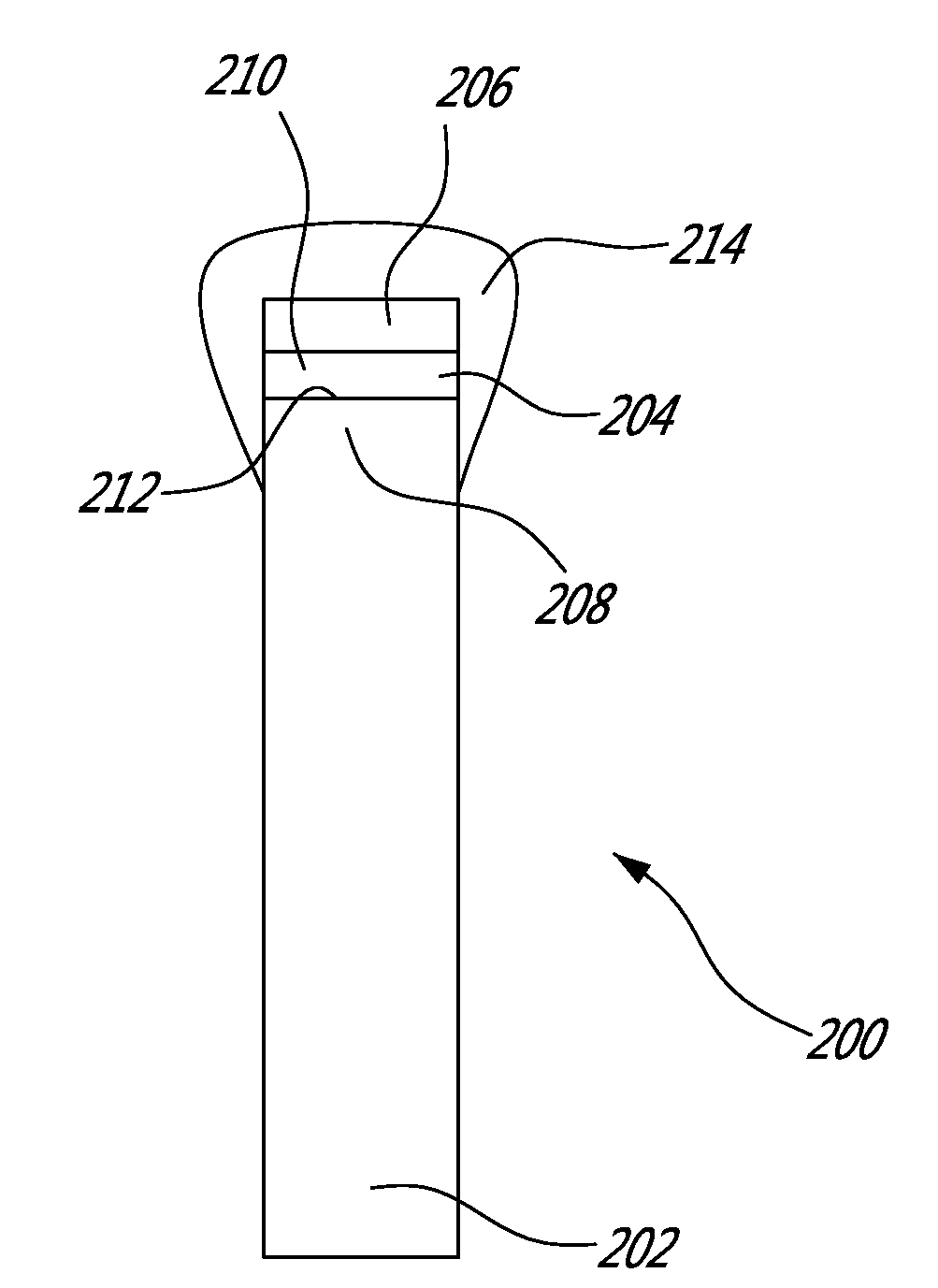 Fiber optic radiochromic dosimeter probe and method to make the same