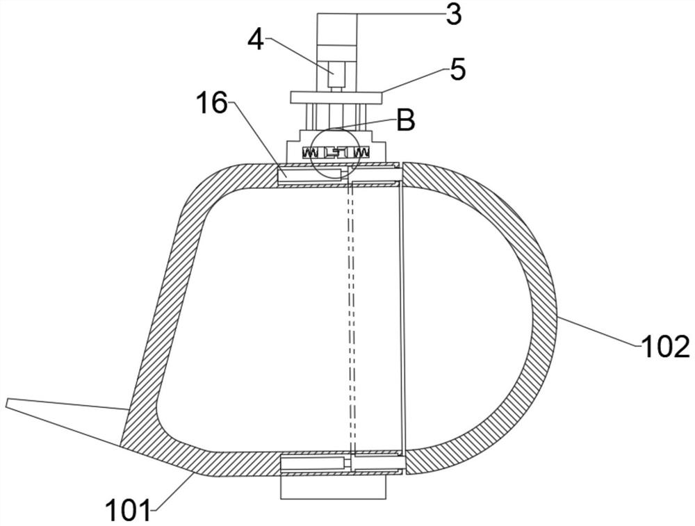 Expandable excavator bucket