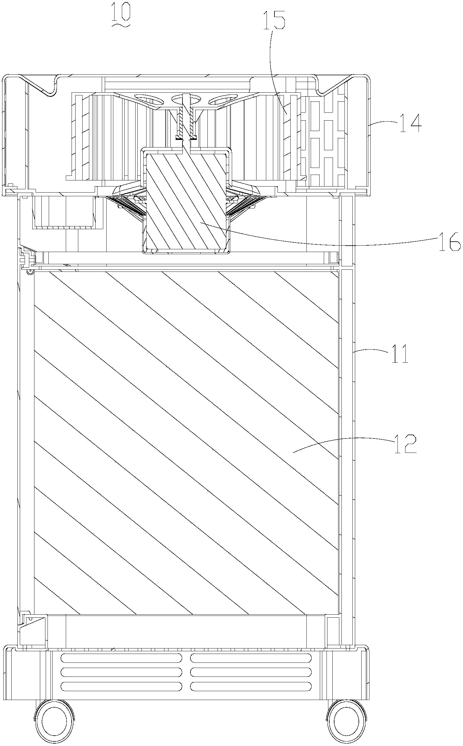 Air purifying machine and fan thereof