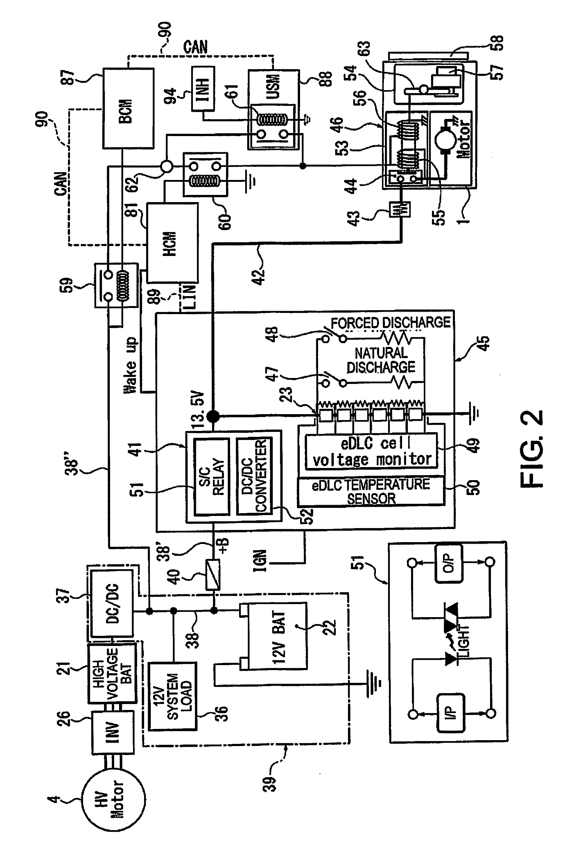 Control system for a plug-in hybrid vehicle